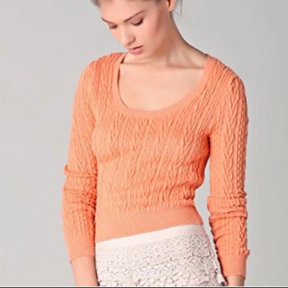Free people cable guy coral